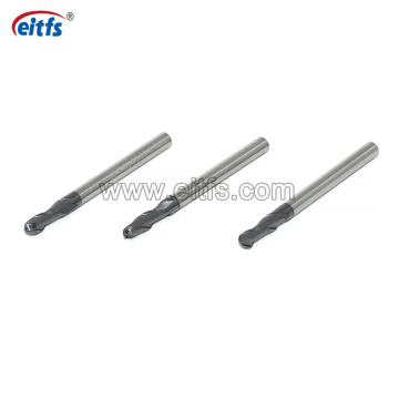Manufacture Milling Cutter Tungsten Carbide 2 Flutes Ball Nose End Mill